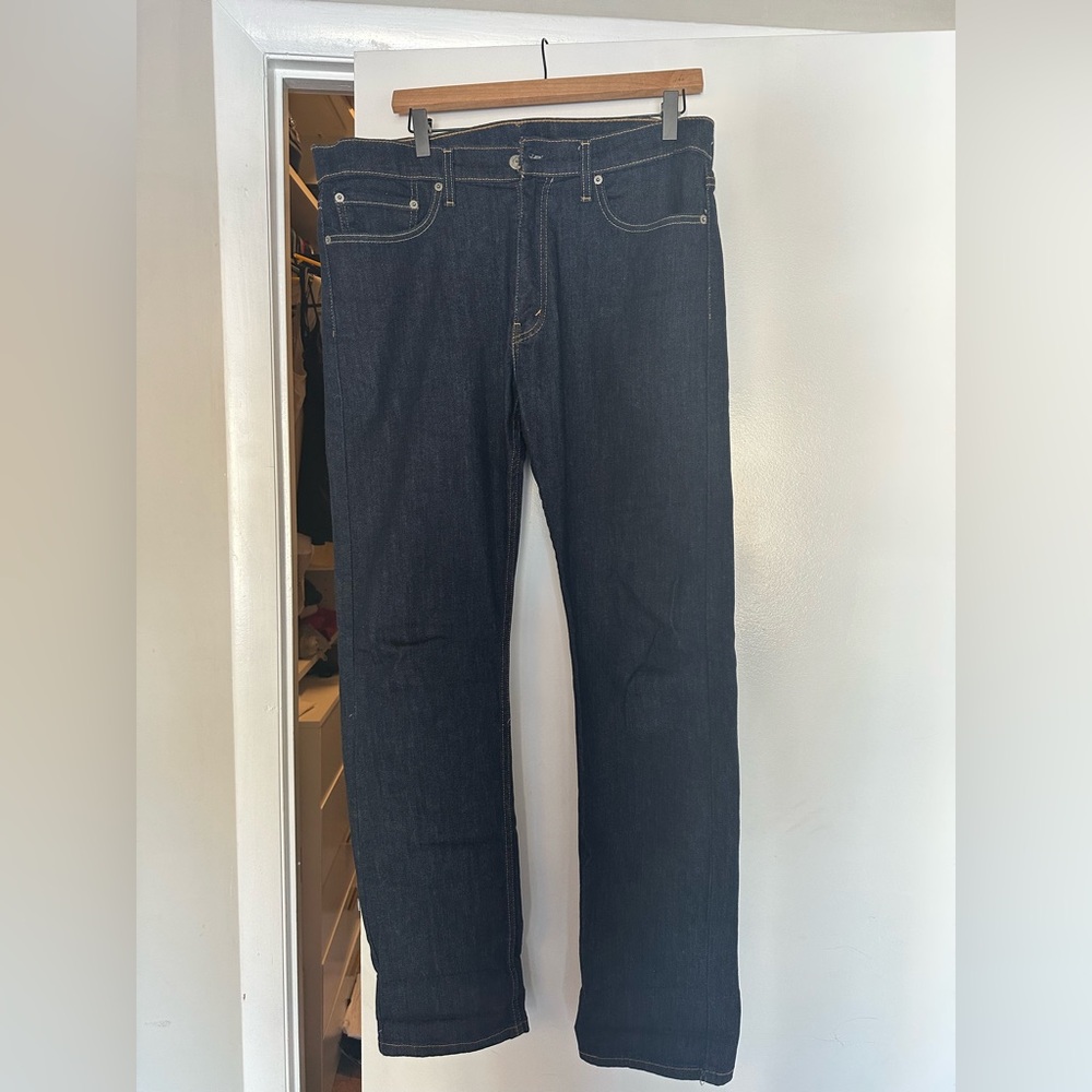 Levi's 513 Men's Deep Blue Straight Jeans